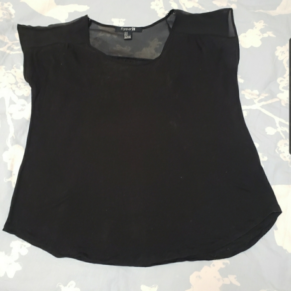 🆕️3/$30🎆XXI Black Sheer Top